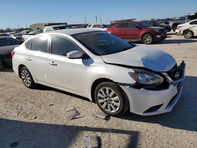 3N1AB7AP2HY405963 - 2017 NISSAN SENTRA S WHITE photo 4