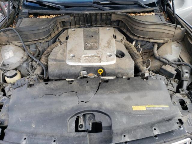 JN1AJ0HP9BM800605 - 2011 INFINITI EX35 BASE Մոխրագույն լուսանկար 11