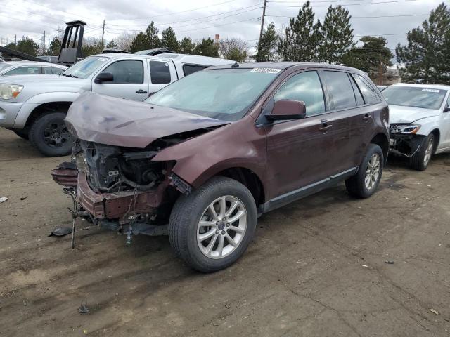 2FMDK4JC7ABA29499 - 2010 FORD EDGE SEL MAROON photo 1