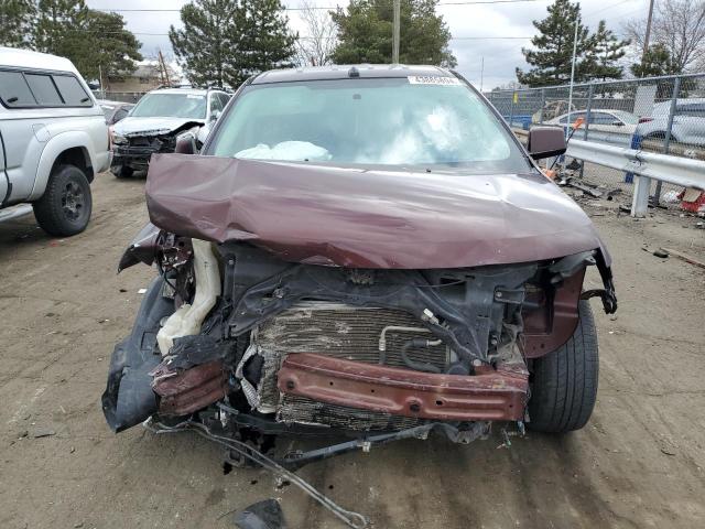 2FMDK4JC7ABA29499 - 2010 FORD EDGE SEL MAROON photo 5