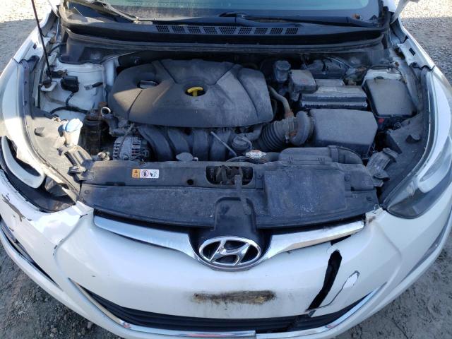 5NPDH4AE3FH589181 - 2015 HYUNDAI ELANTRA SE WHITE photo 11