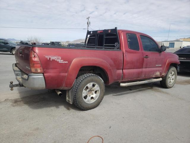 5TEUU42N27Z442794 - 2007 TOYOTA TACOMA ACCESS CAB MAROON photo 3