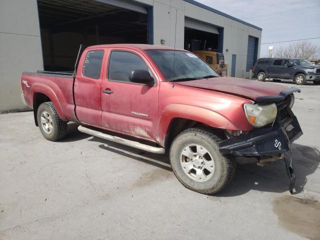 5TEUU42N27Z442794 - 2007 TOYOTA TACOMA ACCESS CAB მუქწითელი ფოტო 4