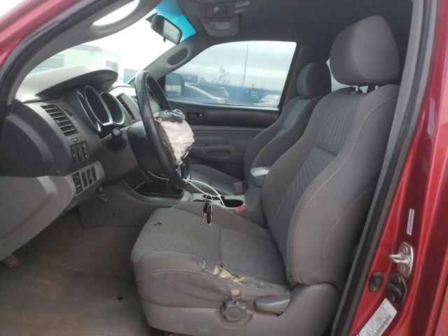5TEUU42N27Z442794 - 2007 TOYOTA TACOMA ACCESS CAB მუქწითელი ფოტო 7