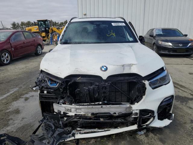 5UXCR6C55KLL63763 - 2019 BMW X5 XDRIVE40I WHITE photo 5