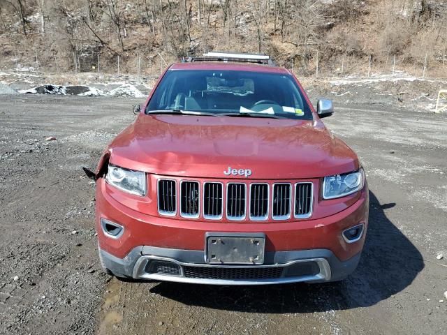 1C4RJFBG1FC122066 - 2015 JEEP GRAND CHER LIMITED RED photo 5