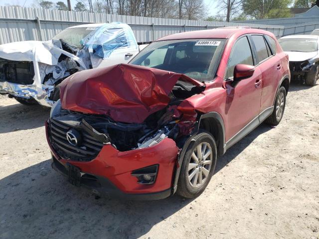 JM3KE4CY3G0898730 - 2016 MAZDA CX-5 TOURING RED photo 1