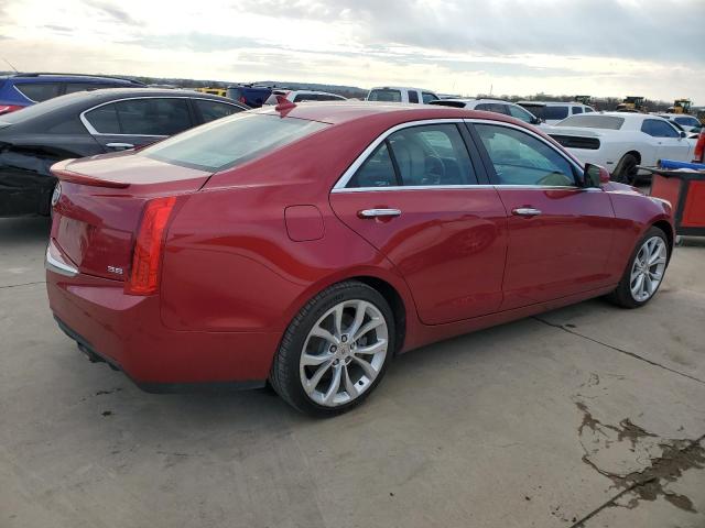 1G6AC5S33D0149396 - 2013 CADILLAC ATS PERFORMANCE RED photo 3