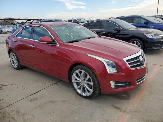 1G6AC5S33D0149396 - 2013 CADILLAC ATS PERFORMANCE RED photo 4