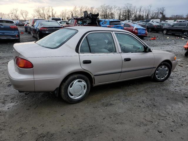 2T1BR12E1YC369805 - 2000 TOYOTA COROLLA VE SILVER photo 3