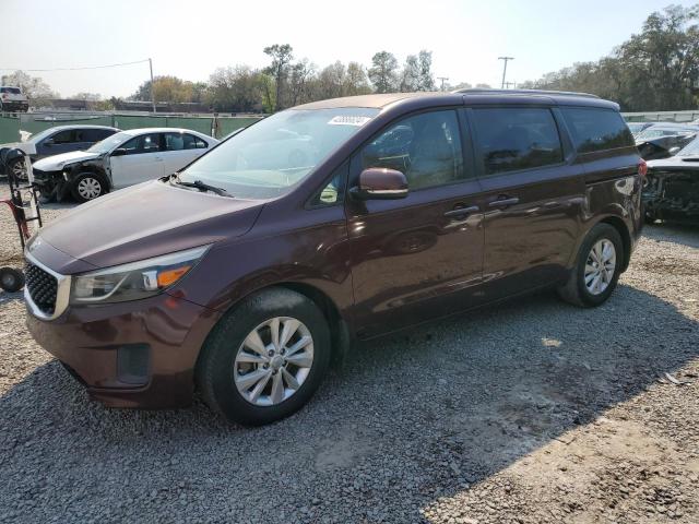 2016 KIA SEDONA LX, 