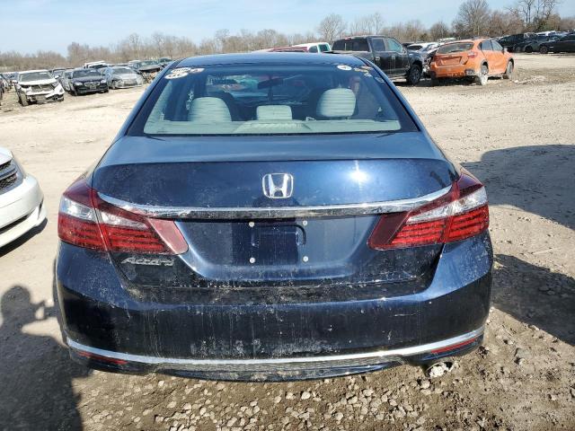 1HGCR2F36HA247868 - 2017 HONDA ACCORD LX BLUE photo 6