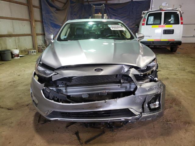 3FA6P0D90LR192982 - 2020 FORD FUSION TITANIUM SILVER photo 5