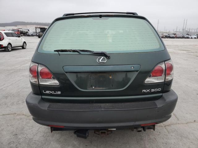 JTJGF10U420148285 - 2002 LEXUS RX 300 GREEN photo 6