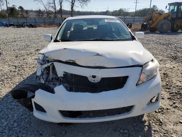 JTDBU4EE6A9119192 - 2010 TOYOTA COROLLA BASE WHITE photo 5