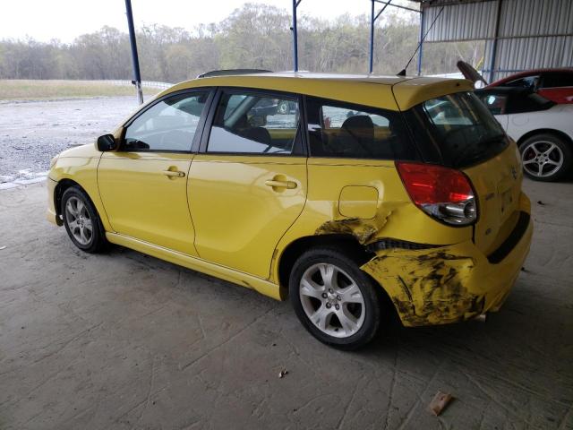 2T1KR38EX4C203554 - 2004 TOYOTA COROLLA MA XR YELLOW photo 2