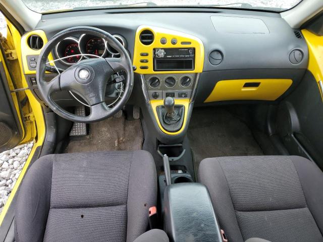 2T1KR38EX4C203554 - 2004 TOYOTA COROLLA MA XR YELLOW photo 8