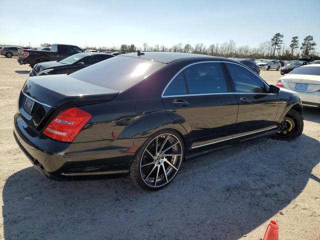 WDDNG71X88A222383 - 2008 MERCEDES-BENZ S 550 BLACK photo 3