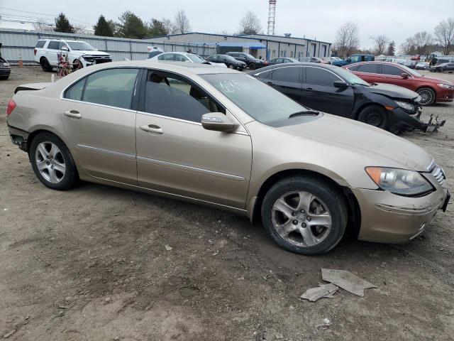 JH4KB16525C006852 - 2005 ACURA RL CREAM photo 4