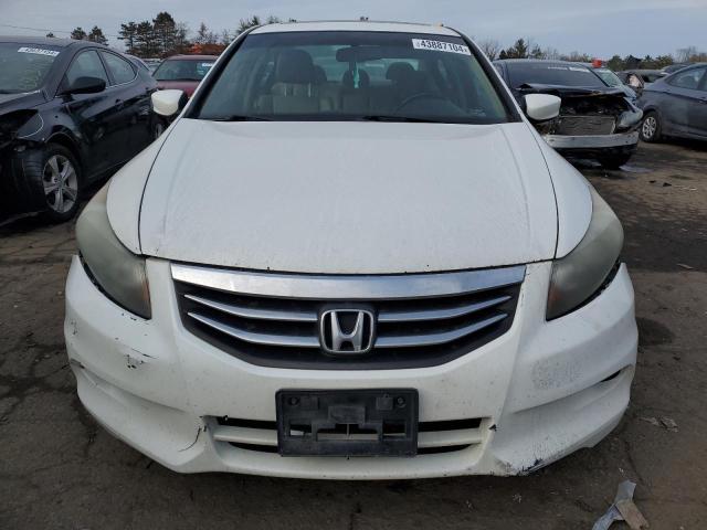 1HGCP3F8XCA002507 - 2012 HONDA ACCORD EXL WHITE photo 5