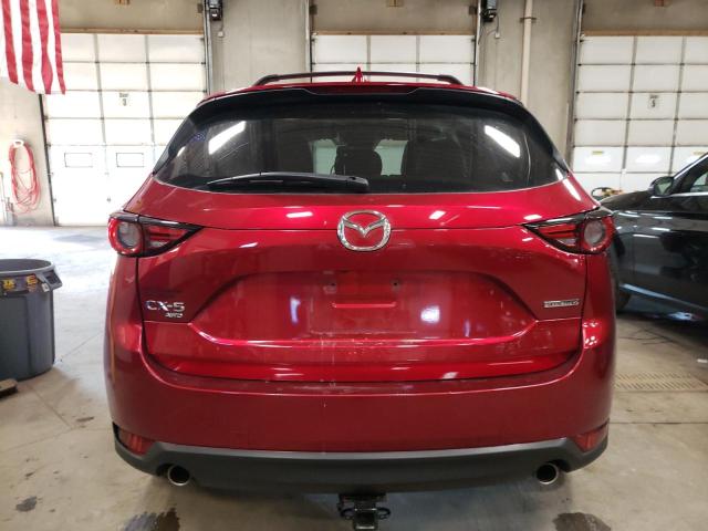 JM3KFBDM1M1477138 - 2021 MAZDA CX-5 GRAND TOURING RED photo 6