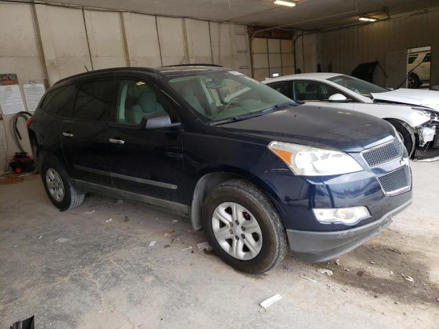 1GNER13D69S139512 - 2009 CHEVROLET TRAVERSE LS BLUE photo 4