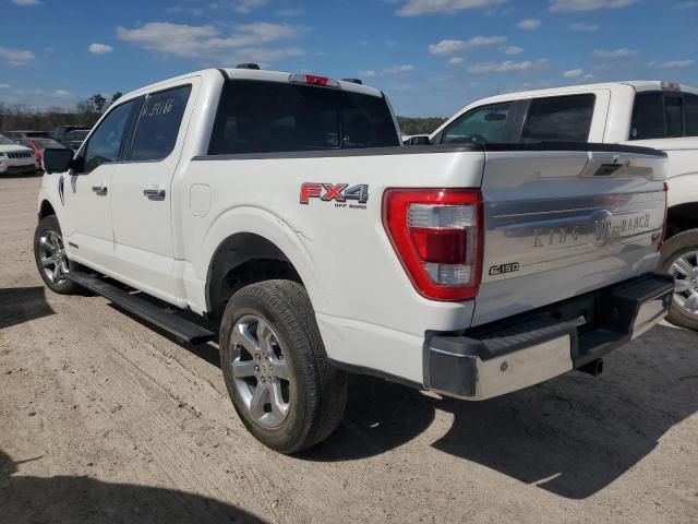 1FTFW1EDXNFA68689 - 2022 FORD F150 SUPERCREW WHITE photo 2