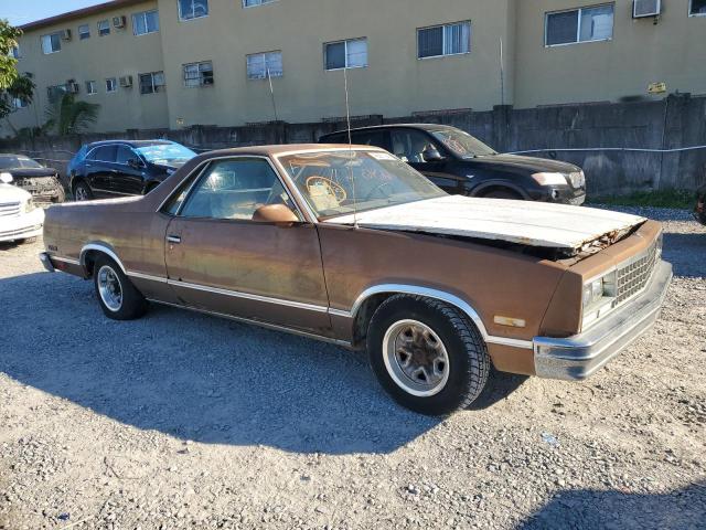 3GCCW80Z6GS902017 - 1986 CHEVROLET EL CAMINO BROWN photo 4