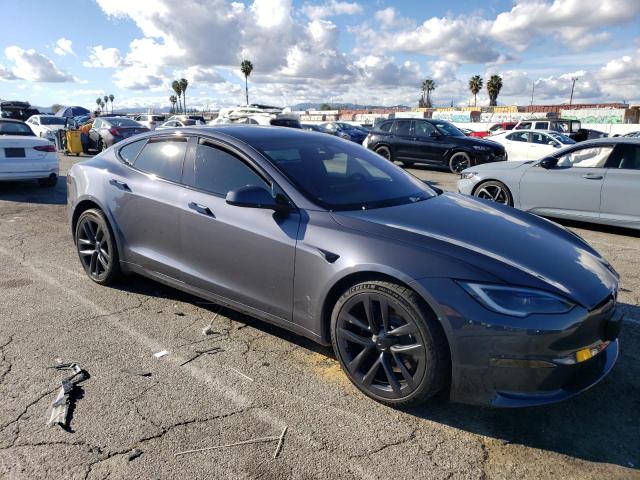 5YJSA1E57NF479185 - 2022 TESLA MODEL S 石墨色 照片 4