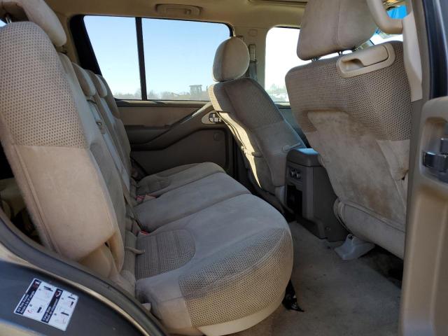 5N1AR18W36C609255 - 2006 NISSAN PATHFINDER LE BEIGE photo 11