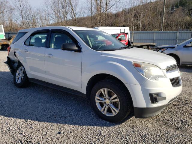 2GNFLCEK6C6148315 - 2012 CHEVROLET EQUINOX LS WHITE photo 4