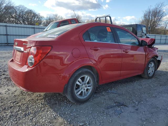 1G1JC5SBXC4218301 - 2012 CHEVROLET SONIC LT RED photo 3