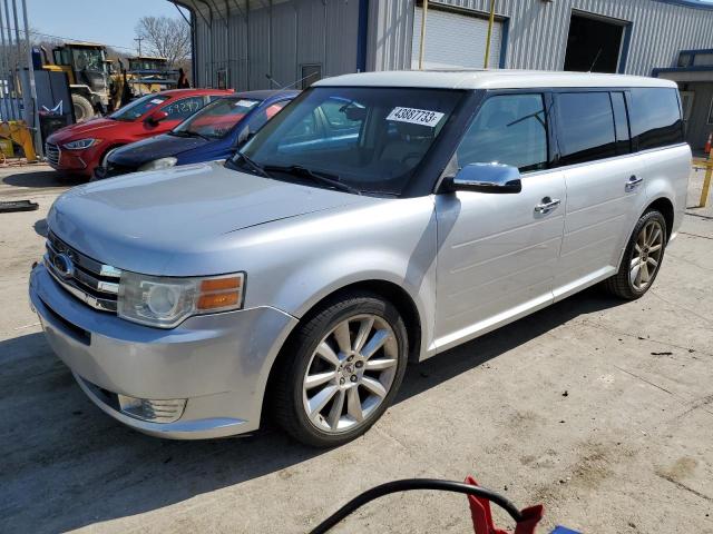 2FMGK5DC6ABB06300 - 2010 FORD FLEX LIMITED SILVER photo 1