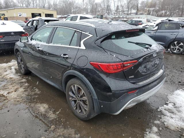 SJKCH5CR0JA049625 - 2018 INFINITI QX30 BASE BLACK photo 2