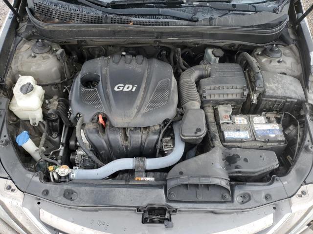 5NPEB4AC4EH903374 - 2014 HYUNDAI SONATA GLS BROWN photo 11