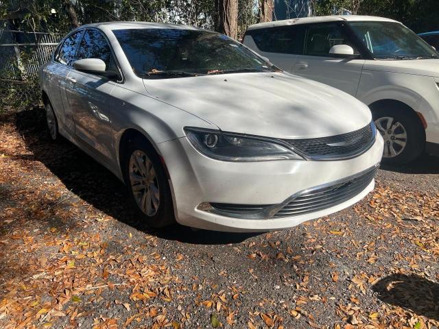 1C3CCCAB4FN537606 - 2015 CHRYSLER 200 LIMITED WHITE photo 1