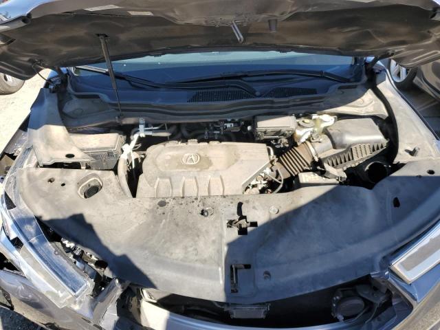 5J8YD7H5XLL001287 - 2020 ACURA MDX SPORT HYBRID TECHNOLOGY GRAY photo 11