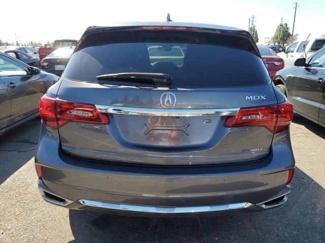 5J8YD7H5XLL001287 - 2020 ACURA MDX SPORT HYBRID TECHNOLOGY GRAY photo 6