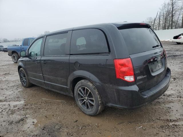 2C4RDGBG4FR586649 - 2015 DODGE CARAVAN SE BLACK photo 2