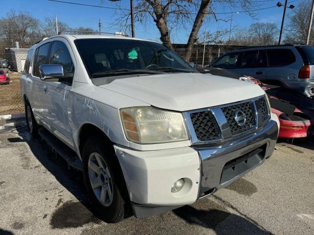 5N1AA08A24N740815 - 2004 NISSAN ARMADA SE WHITE photo 1