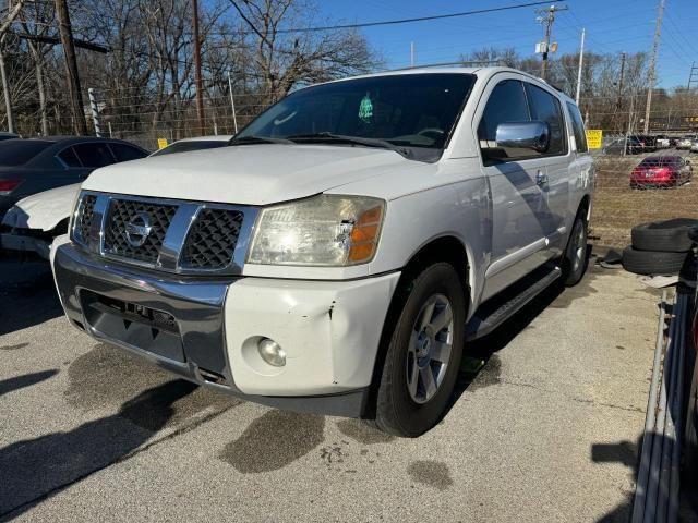 5N1AA08A24N740815 - 2004 NISSAN ARMADA SE WHITE photo 2