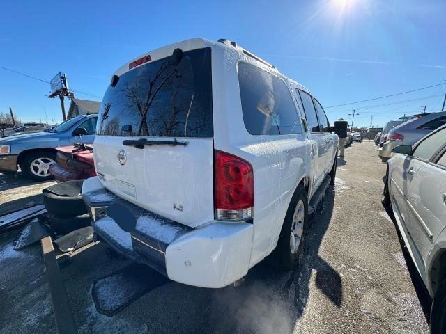 5N1AA08A24N740815 - 2004 NISSAN ARMADA SE WHITE photo 4