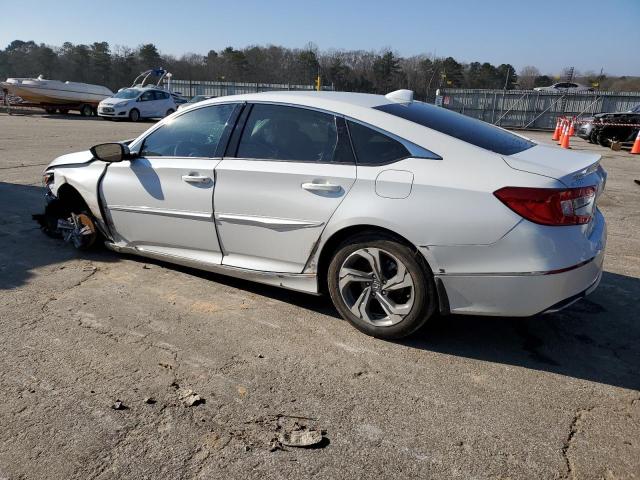 1HGCV1F47LA130386 - 2020 HONDA ACCORD EX WHITE photo 2