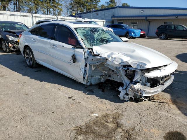 1HGCV1F47LA130386 - 2020 HONDA ACCORD EX WHITE photo 4