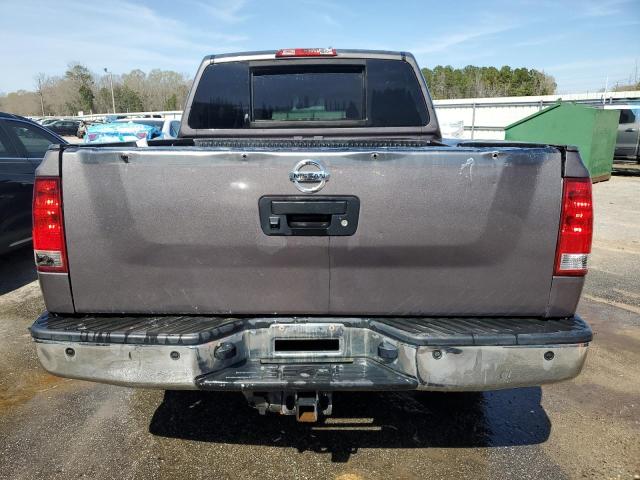 1N6BA0ED8DN304975 - 2013 NISSAN TITAN S CHARCOAL photo 6