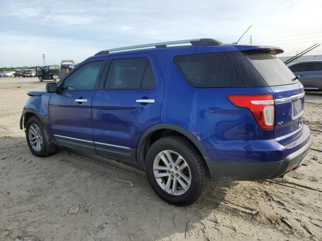 1FM5KED89FGA28387 - 2015 FORD EXPLORER X BLUE photo 2