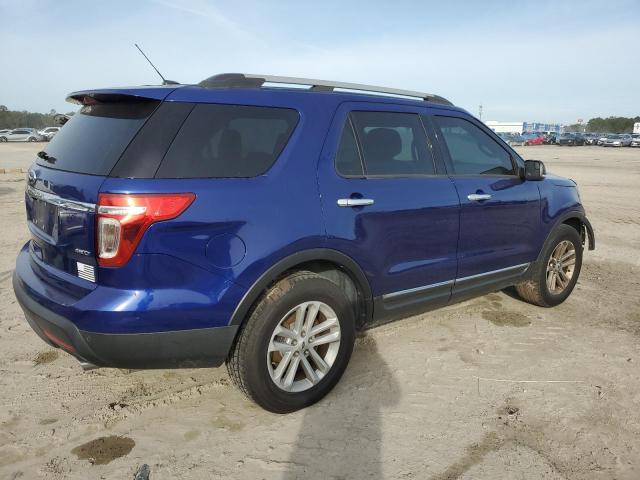 1FM5KED89FGA28387 - 2015 FORD EXPLORER X BLUE photo 3