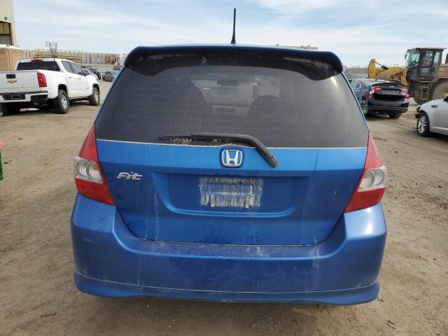JHMGD38697S053502 - 2007 HONDA FIT S 蓝色 照片 6