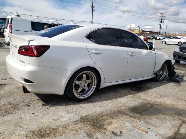 JTHBF5C20C5169006 - 2012 LEXUS IS 250 WHITE photo 3