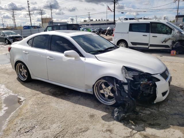 JTHBF5C20C5169006 - 2012 LEXUS IS 250 WHITE photo 4